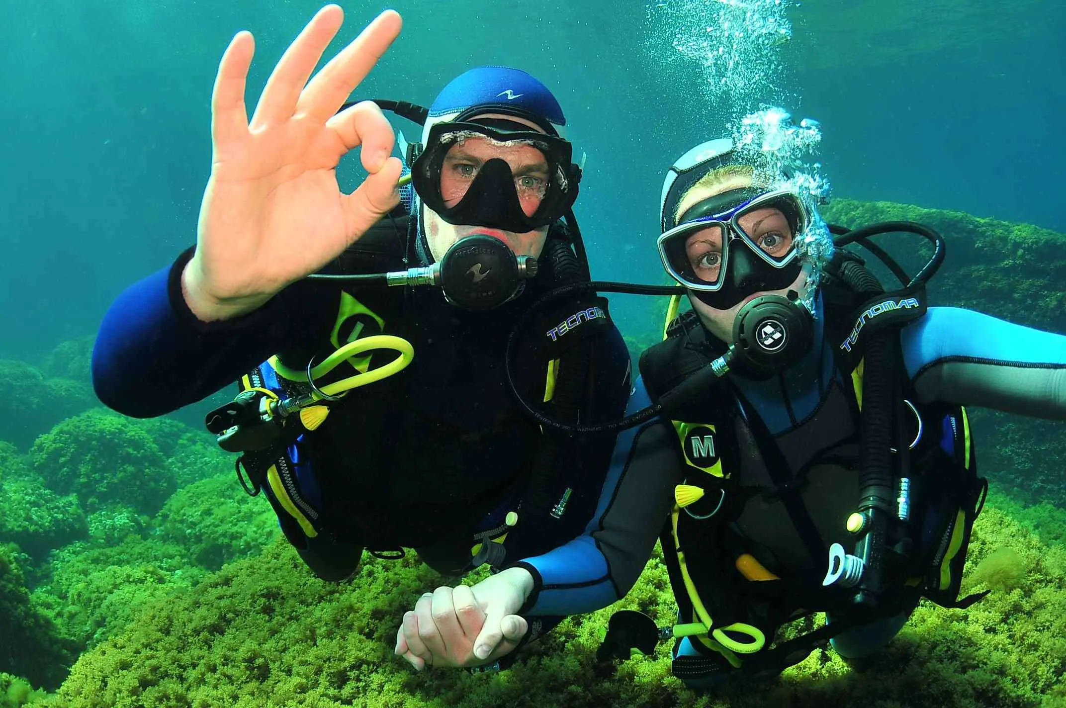 Scuba Diving Baptism in Ibiza